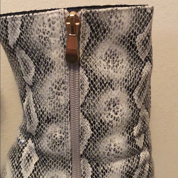 B&W Leopard Booties! - Picture 2 of 5